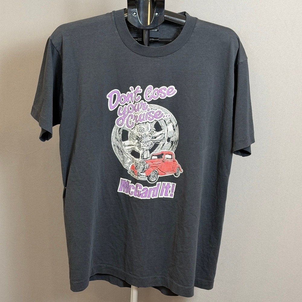 Vintage Screen Stars Shirt Mens XL Don't Lose Your Cruise Hot Rod Car Made USA